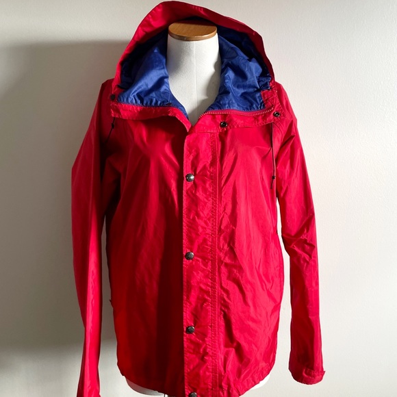 The North Face Jackets & Blazers - The North Face | Red Lightweight Hooded Rain Parka